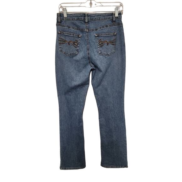 Cato Premium Size 6 Womens Denim Blue Jean Pants Straight Leg Everyday - Picture 3 of 11